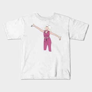 Cowgirl Barbie! Kids T-Shirt